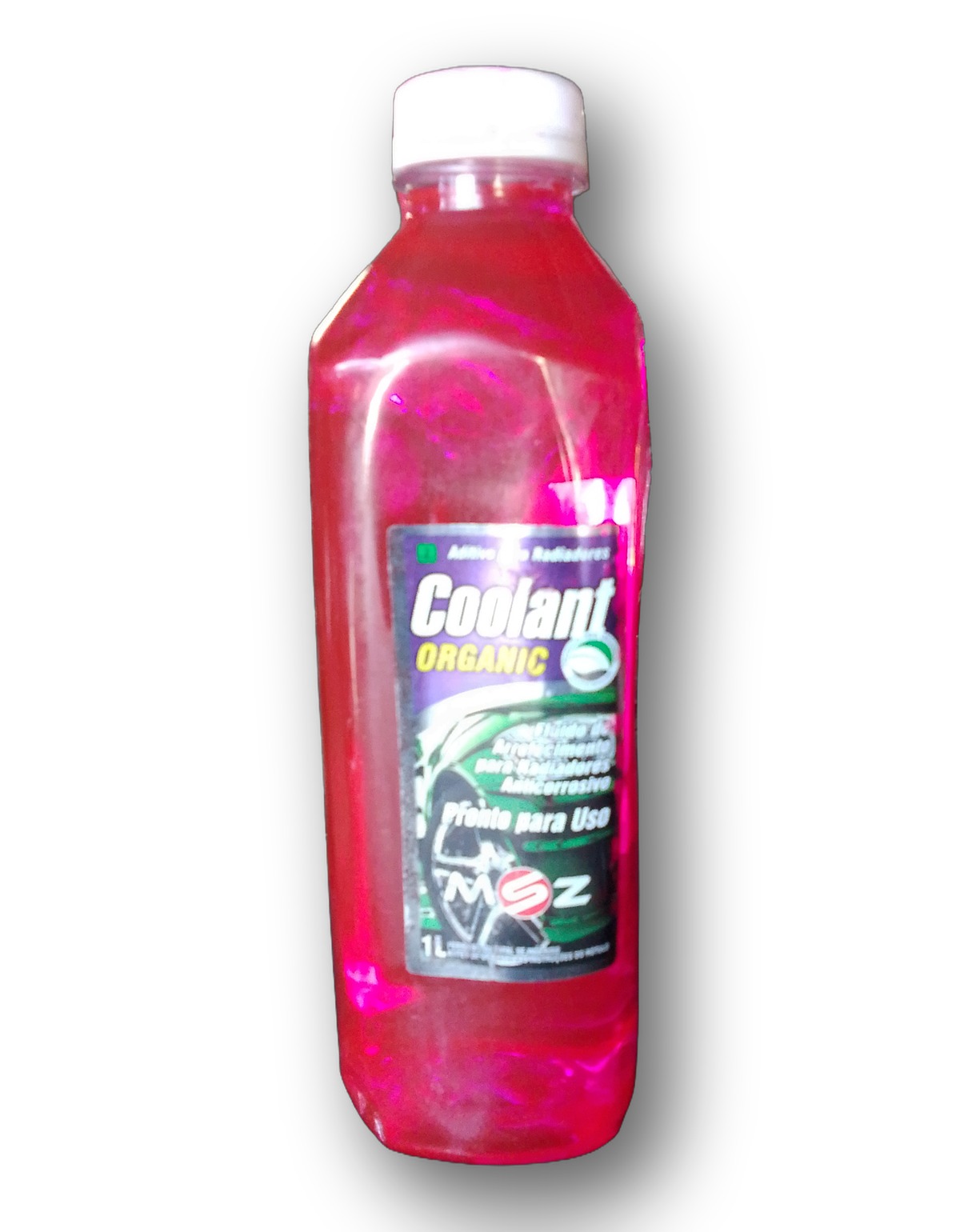 Kit  Aditivos Radiador Msz Rosa 1l Pronto Uso Coolant Orgâ