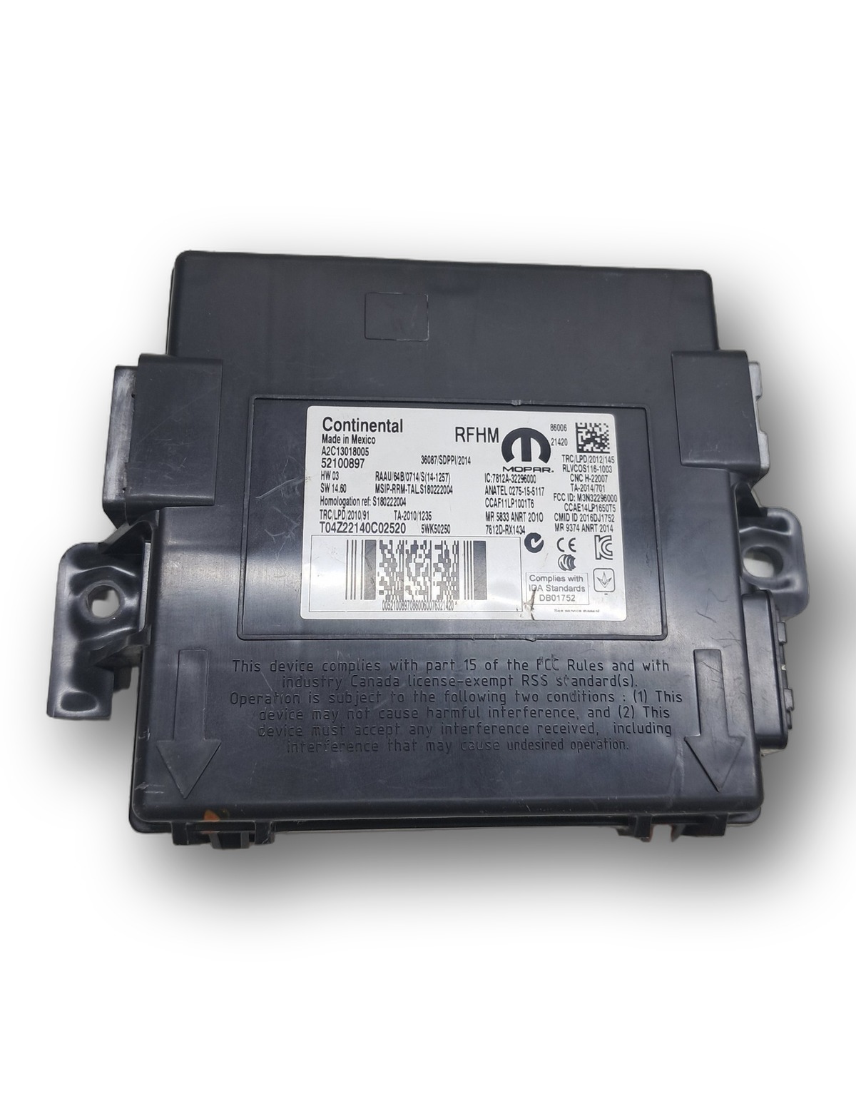Modulo Sensor Pressão Pneu Fiat Argo Cronos 2017 2020 2023