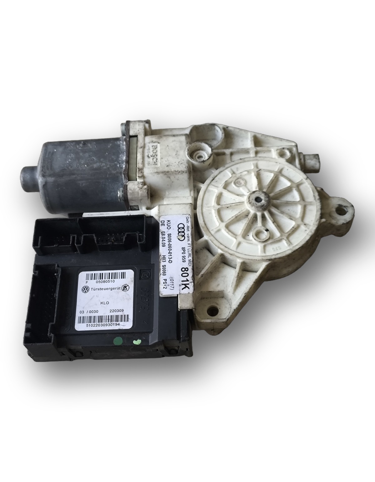 Motor Vidro Dianteiro Esquerdo Audi A3 Sportback 2006 2013