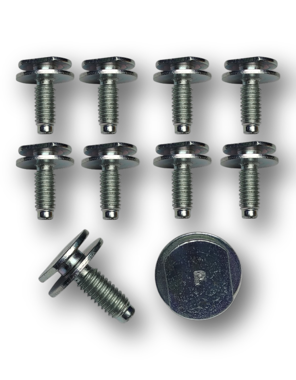 Kit 10 Parafusos Paralama Fiat 51744801 